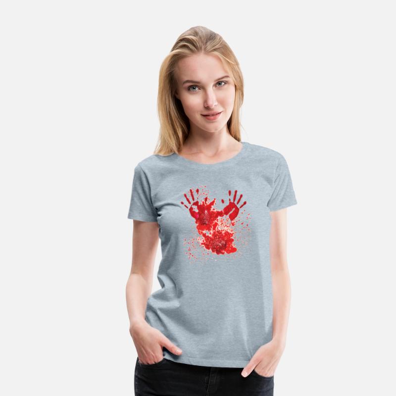 Bloody Hands Blood Splatter Halloween Shirt
