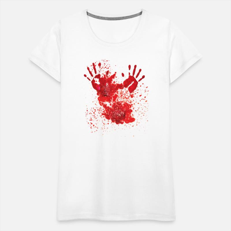 Bloody Hands Blood Splatter Halloween Shirt
