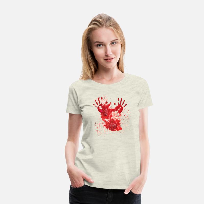 Bloody Hands Blood Splatter Halloween Shirt