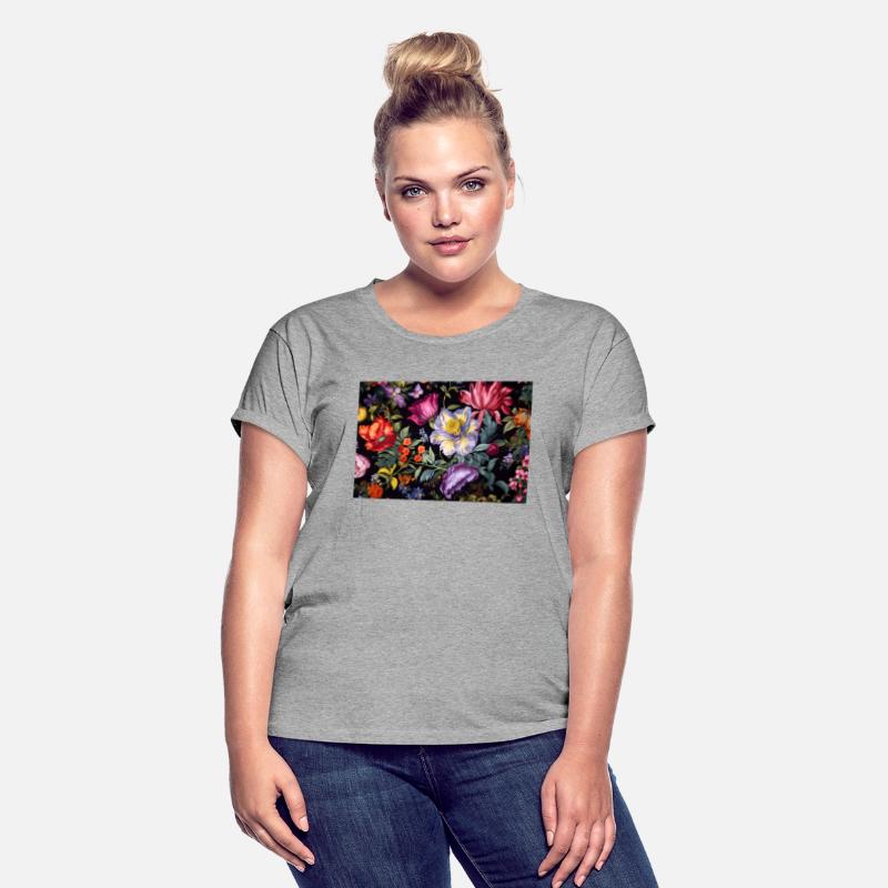 Blossom Ballet A Vibrant Floral Print Design