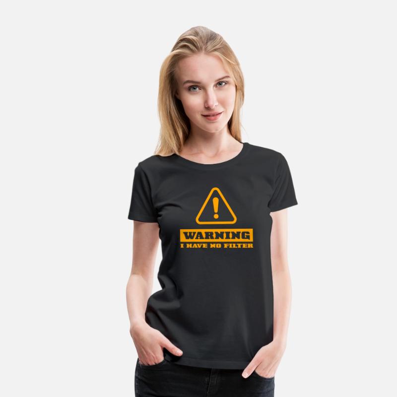 Blunt Warning Tee: Filter-Free Zone
