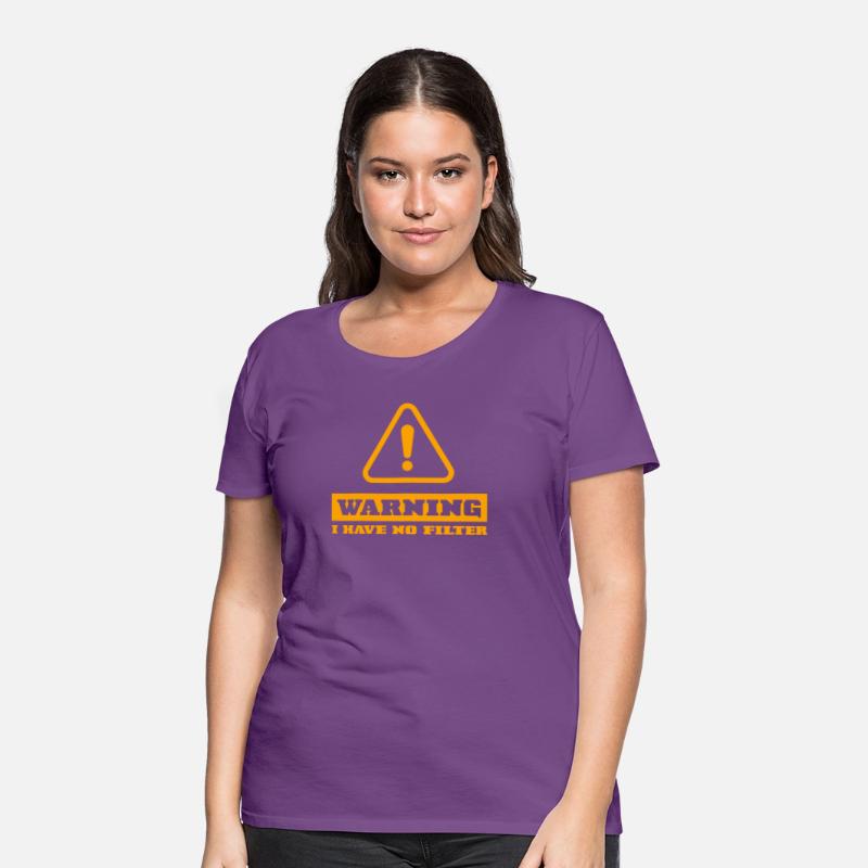 Blunt Warning Tee: Filter-Free Zone