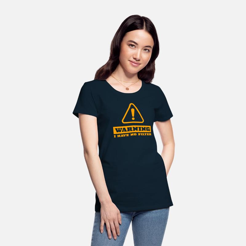 Blunt Warning Tee: Filter-Free Zone