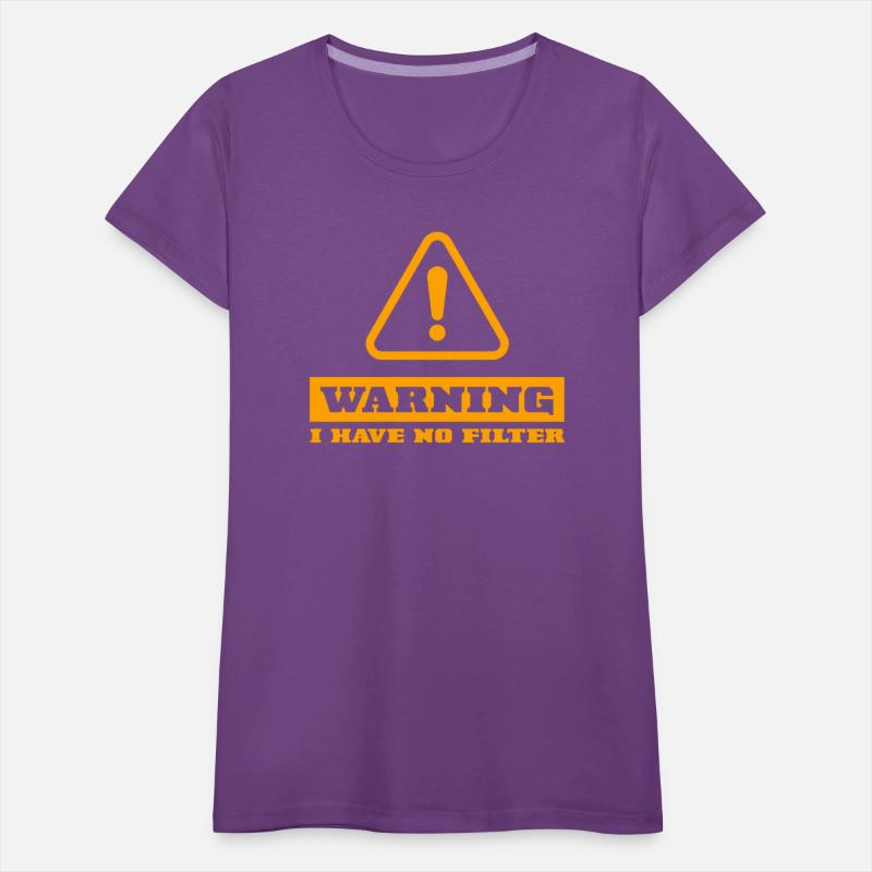 Blunt Warning Tee: Filter-Free Zone