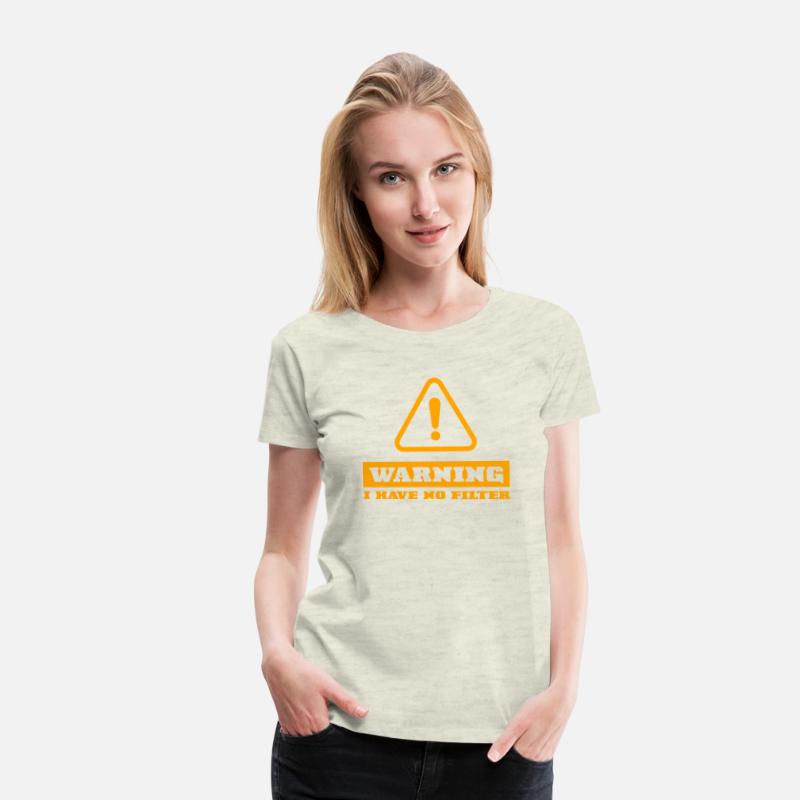 Blunt Warning Tee: Filter-Free Zone