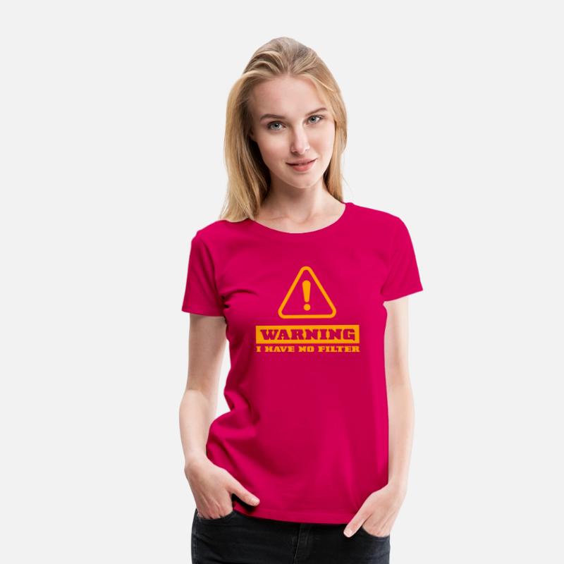 Blunt Warning Tee: Filter-Free Zone