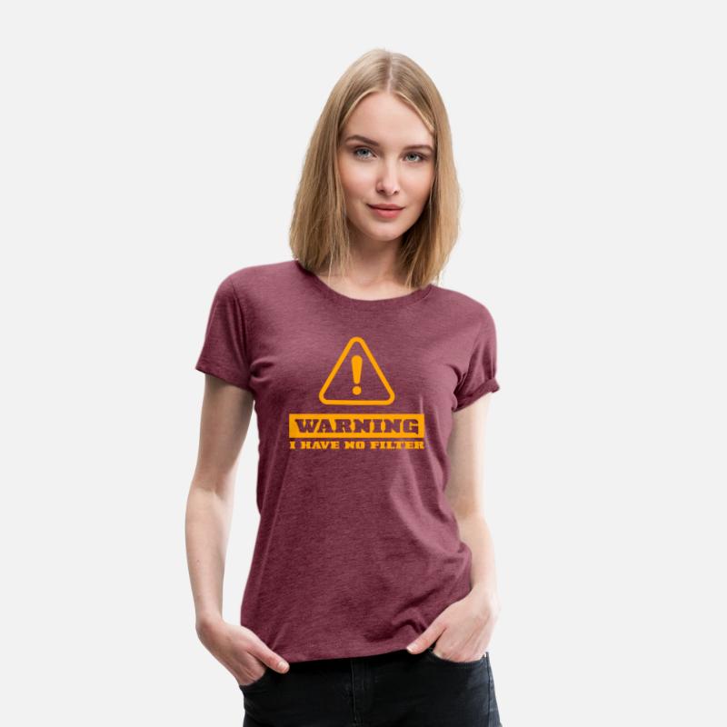 Blunt Warning Tee: Filter-Free Zone