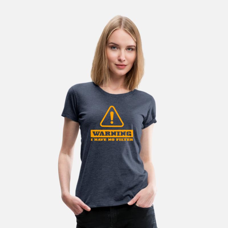 Blunt Warning Tee: Filter-Free Zone