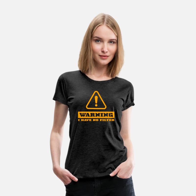 Blunt Warning Tee: Filter-Free Zone