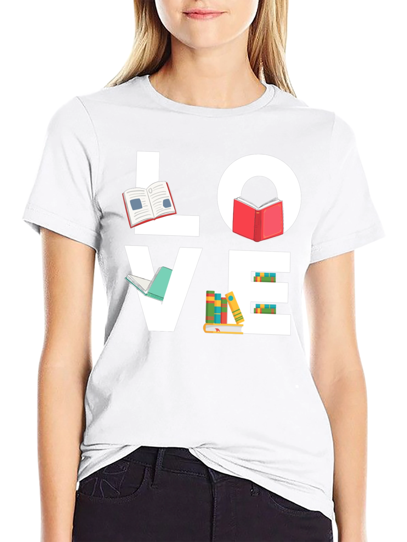 Love Books T-Shirt - Reading Tee
