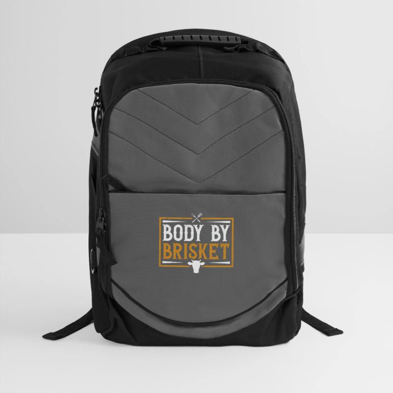 Body by Brisket - Funny BBQ Smoker & Grilling