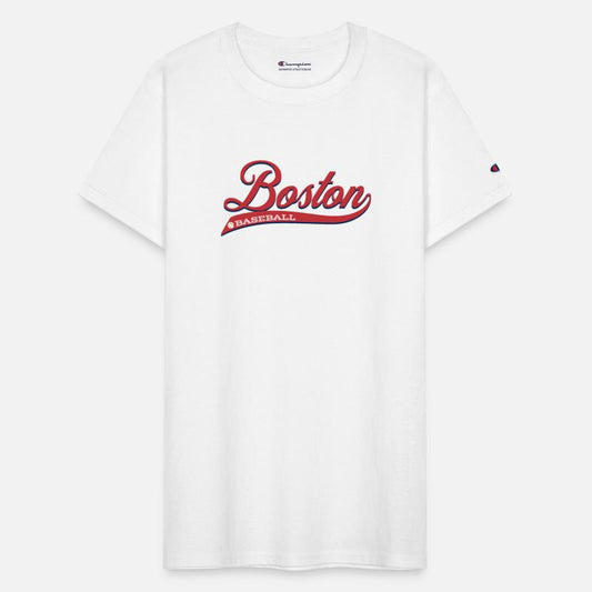 Boston Baseball Retro Script