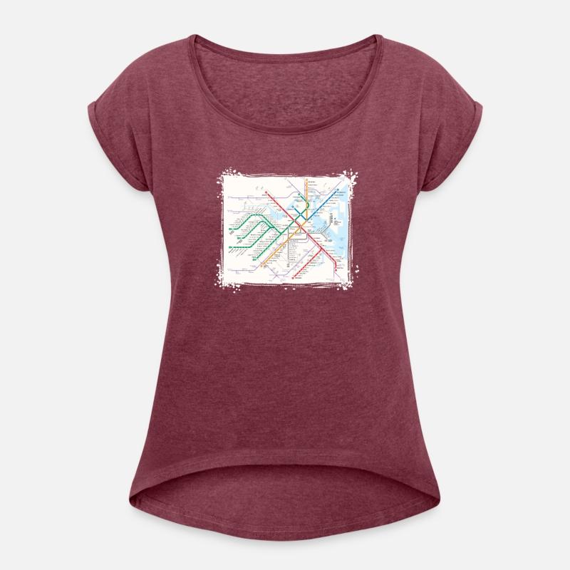 Boston Subway Map United States - Subway