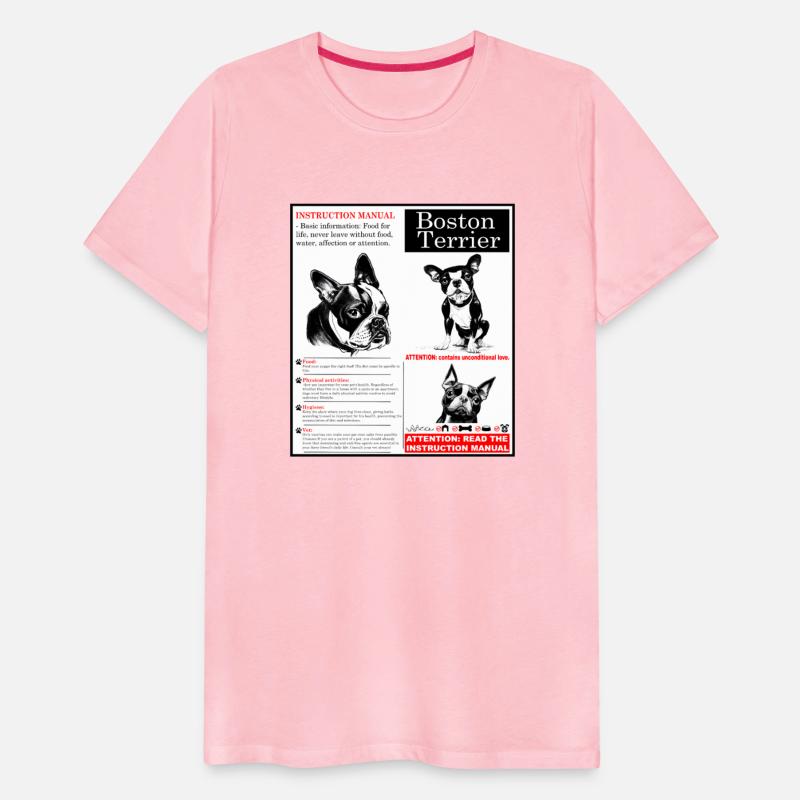 Boston terrier, dog care instruction manual