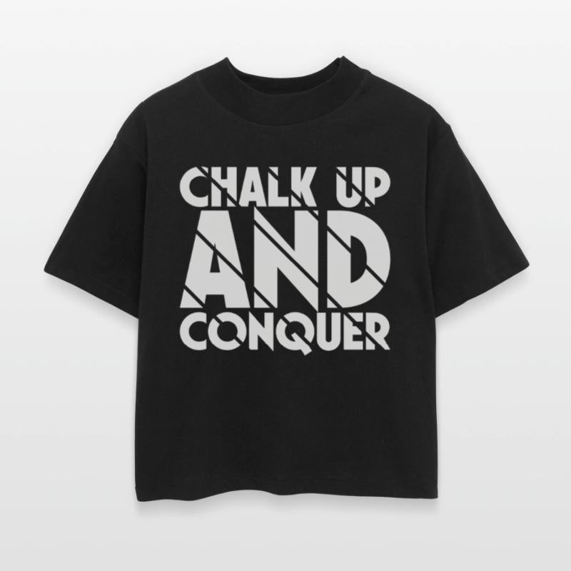 Boulderer Chalk Up Conquer Bouldering