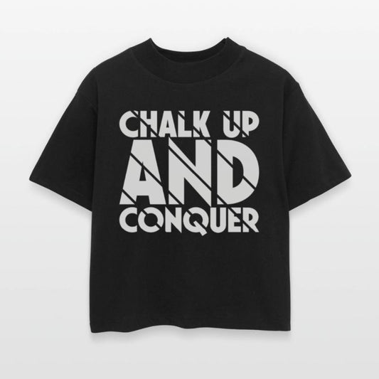 Boulderer Chalk Up Conquer Bouldering