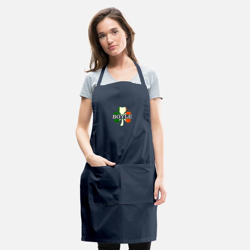 Boyle Irish Surname Ireland Flag Shamrock