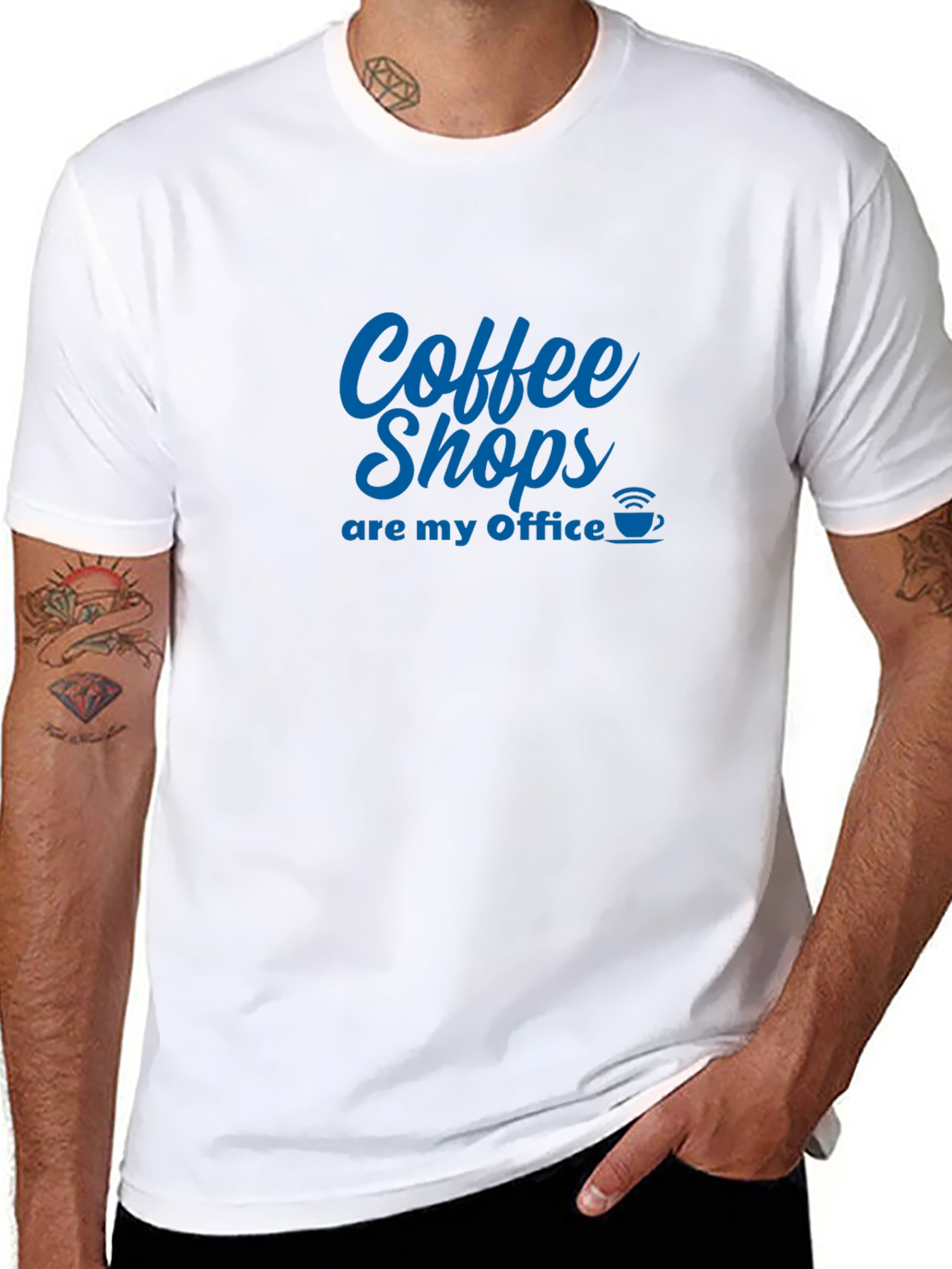 Coffee Shops Are My Office T-Shirt