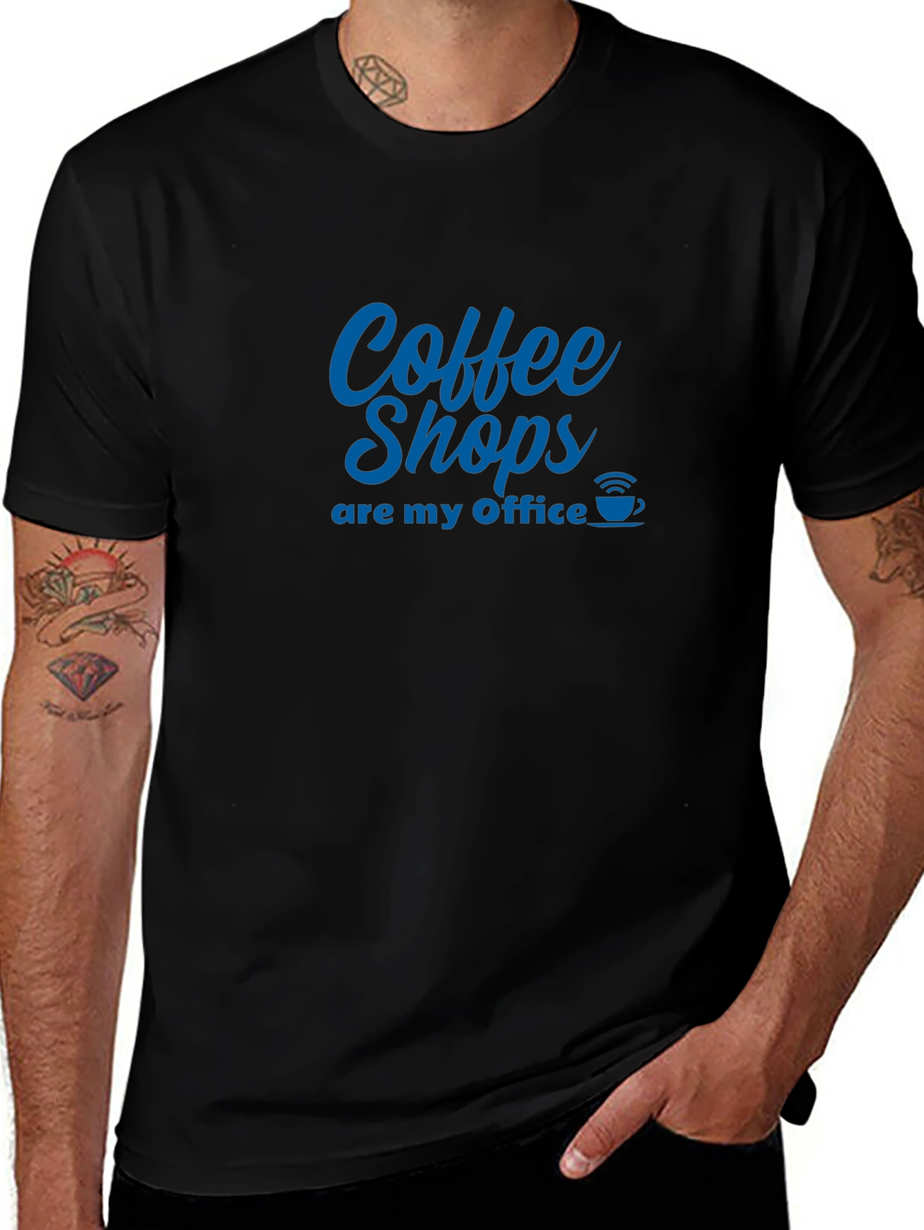 Coffee Shops Are My Office T-Shirt
