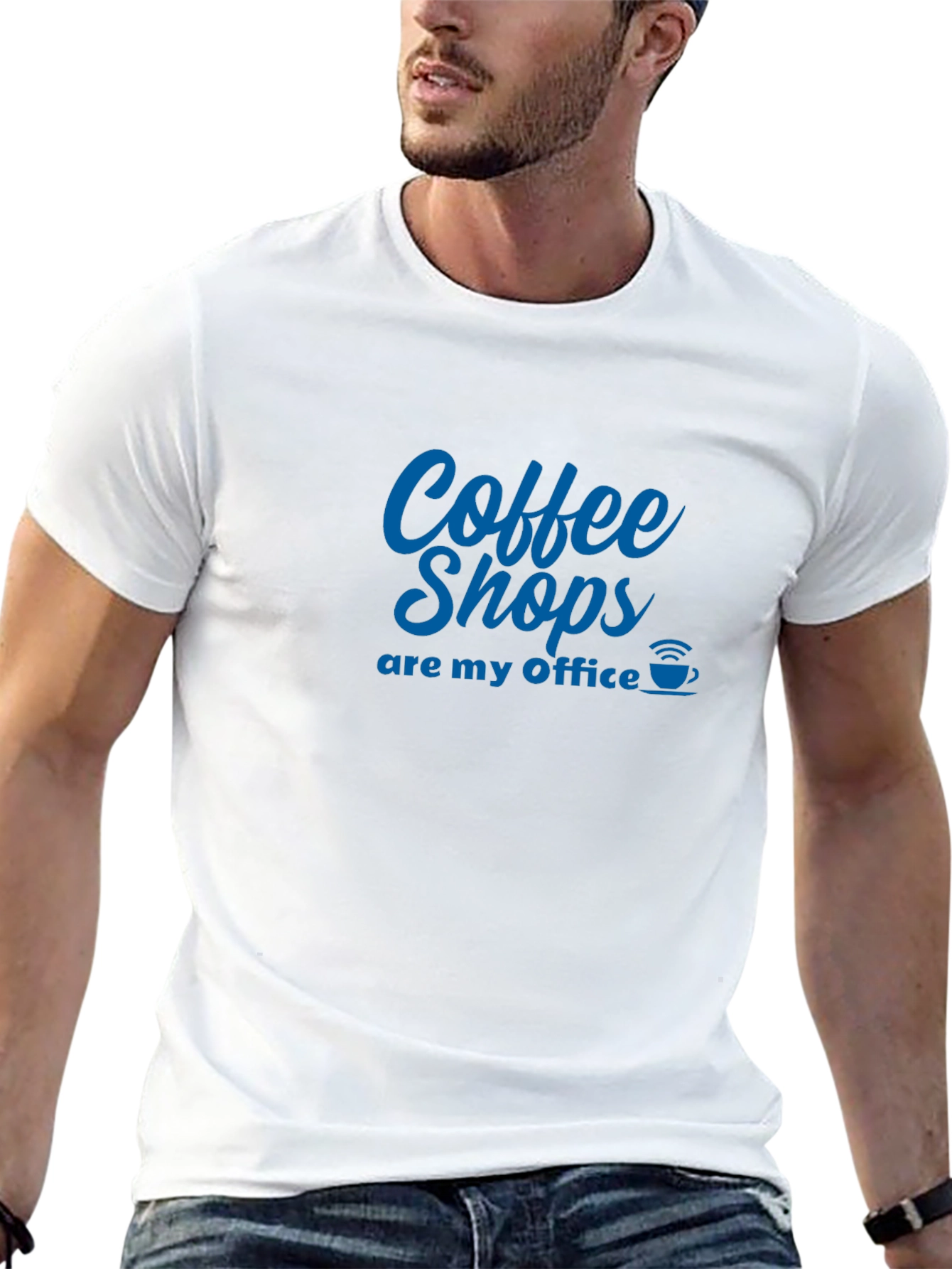 Coffee Shops Are My Office T-Shirt