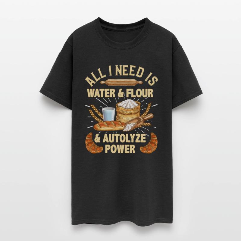 Bread Bakers I Need is Water and Flour Baker