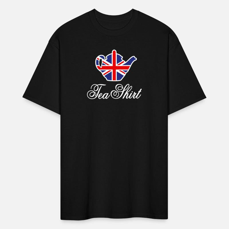 British Tea Uk Teapot Union Jack Flag Tea Pun