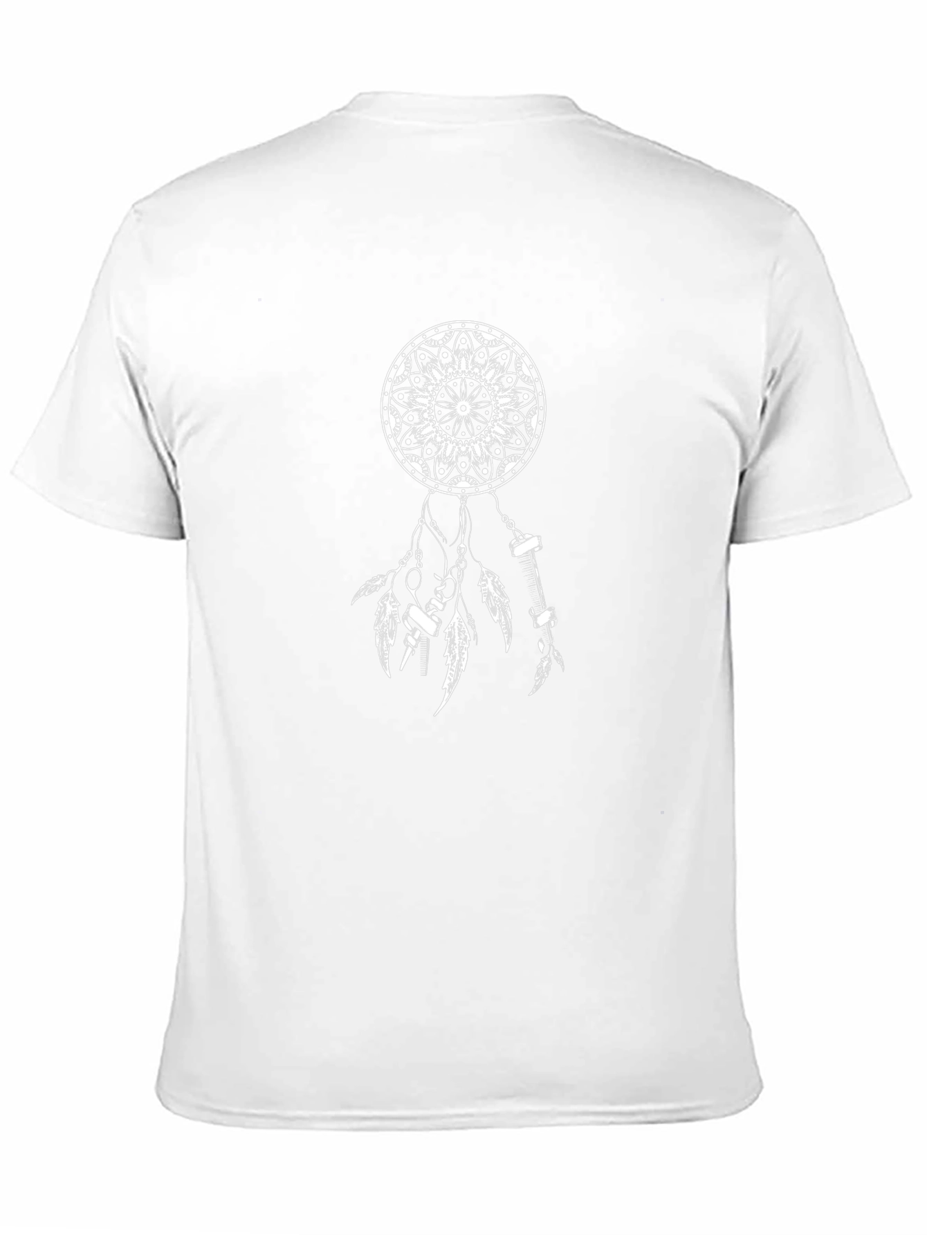 Dreamcatcher Graphic Tee - Black Cotton T-Shirt