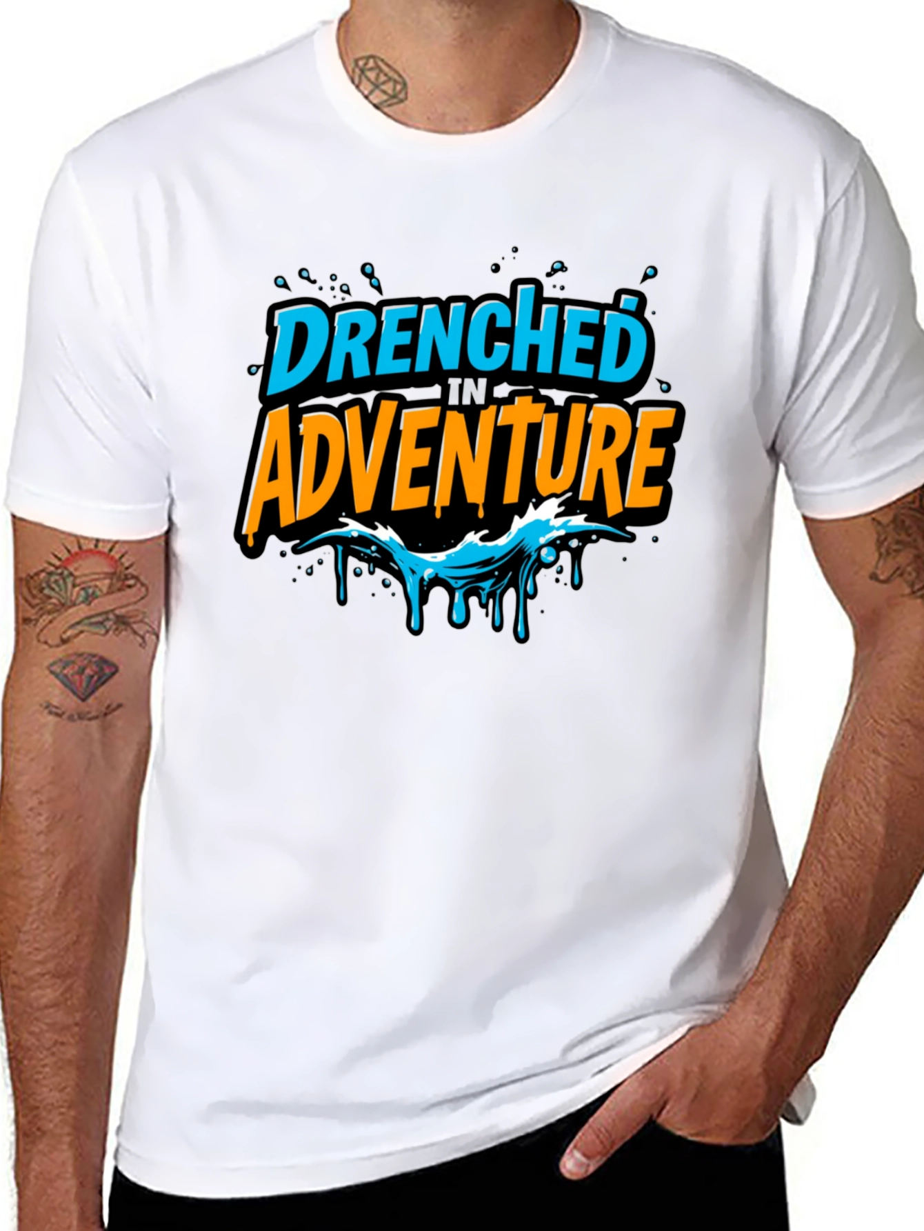 Drenched in Adventure Graphic T-Shirt