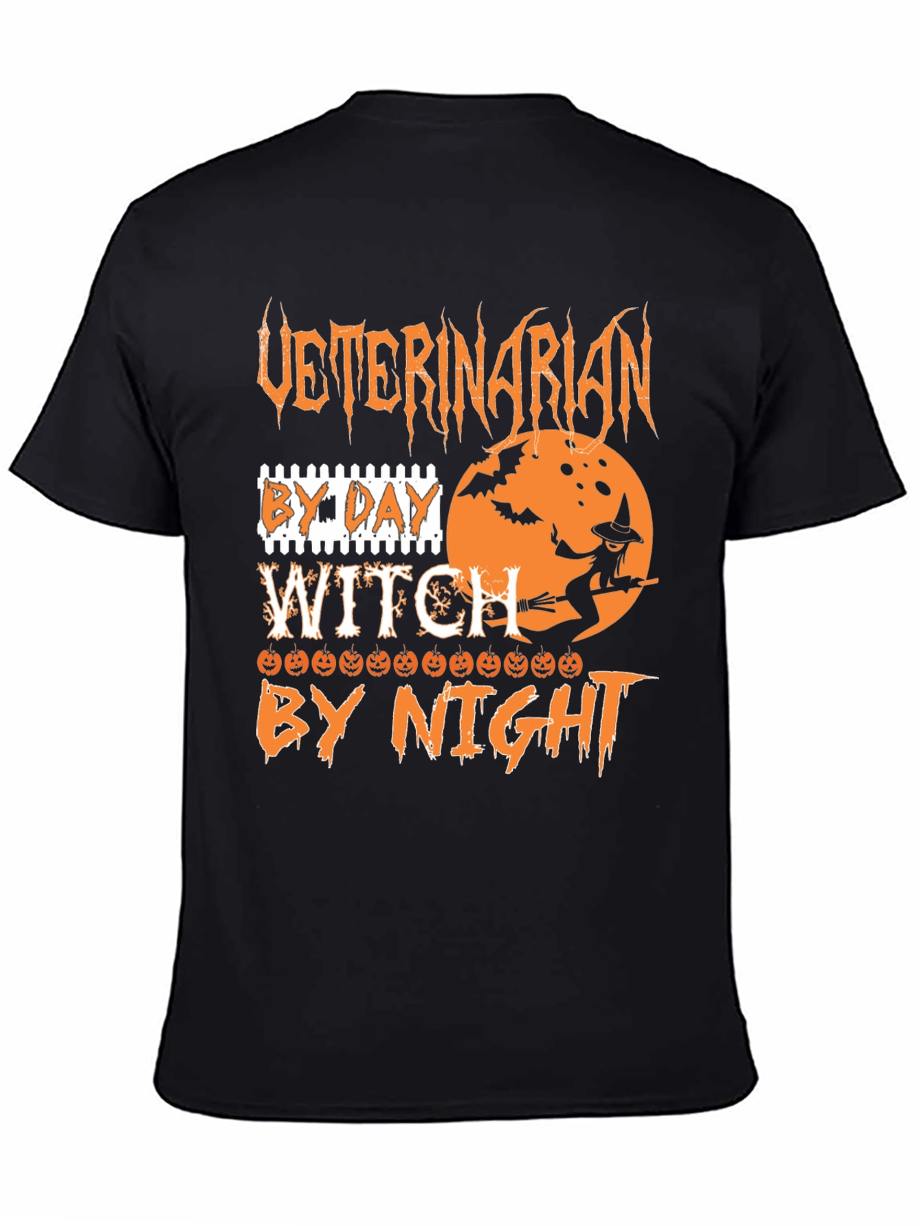 Veterinarian Witch Halloween T-Shirt