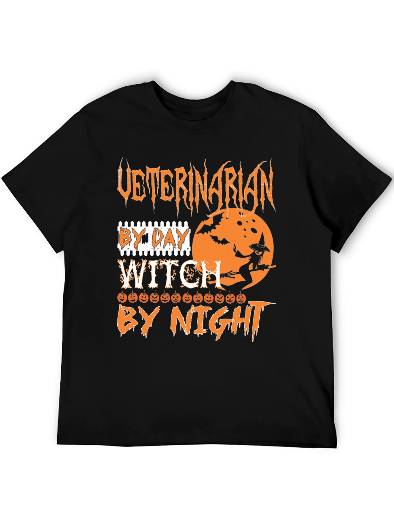 Veterinarian Witch Halloween T-Shirt