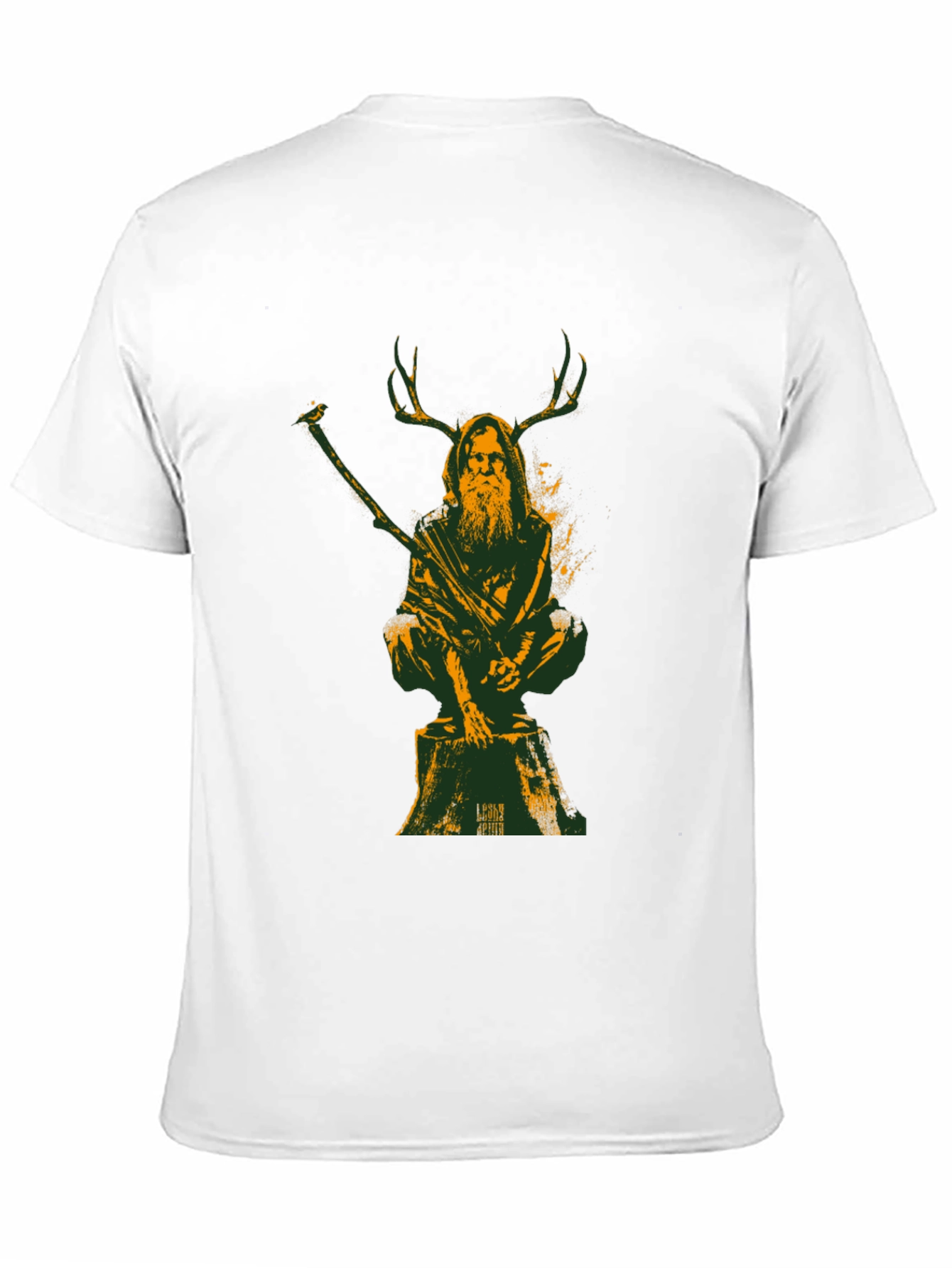 Druid Graphic Tee - Forest Spirit Shirt