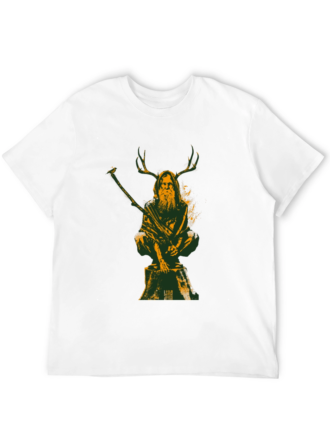 Druid Graphic Tee - Forest Spirit Shirt