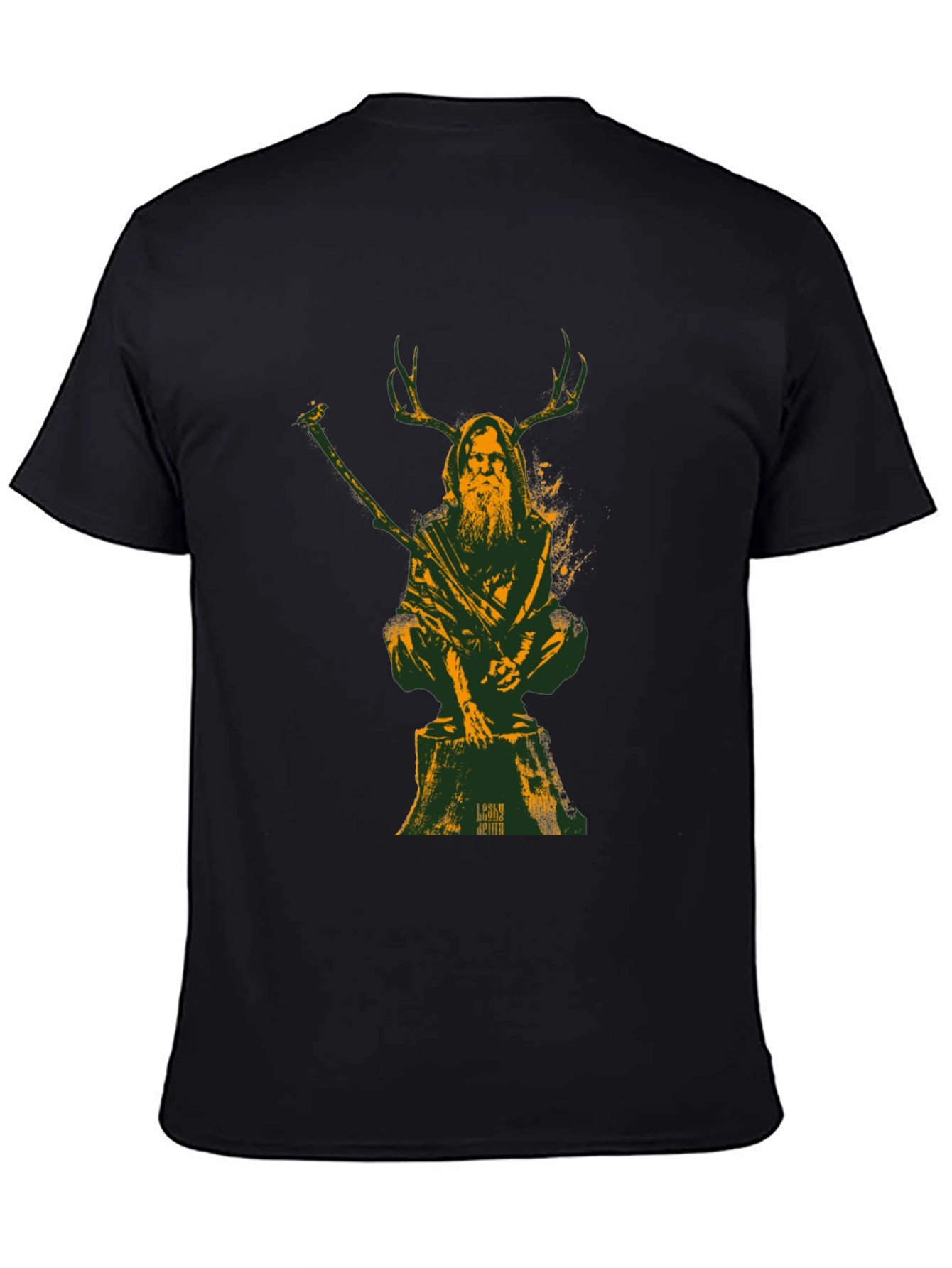 Druid Graphic Tee - Forest Spirit Shirt