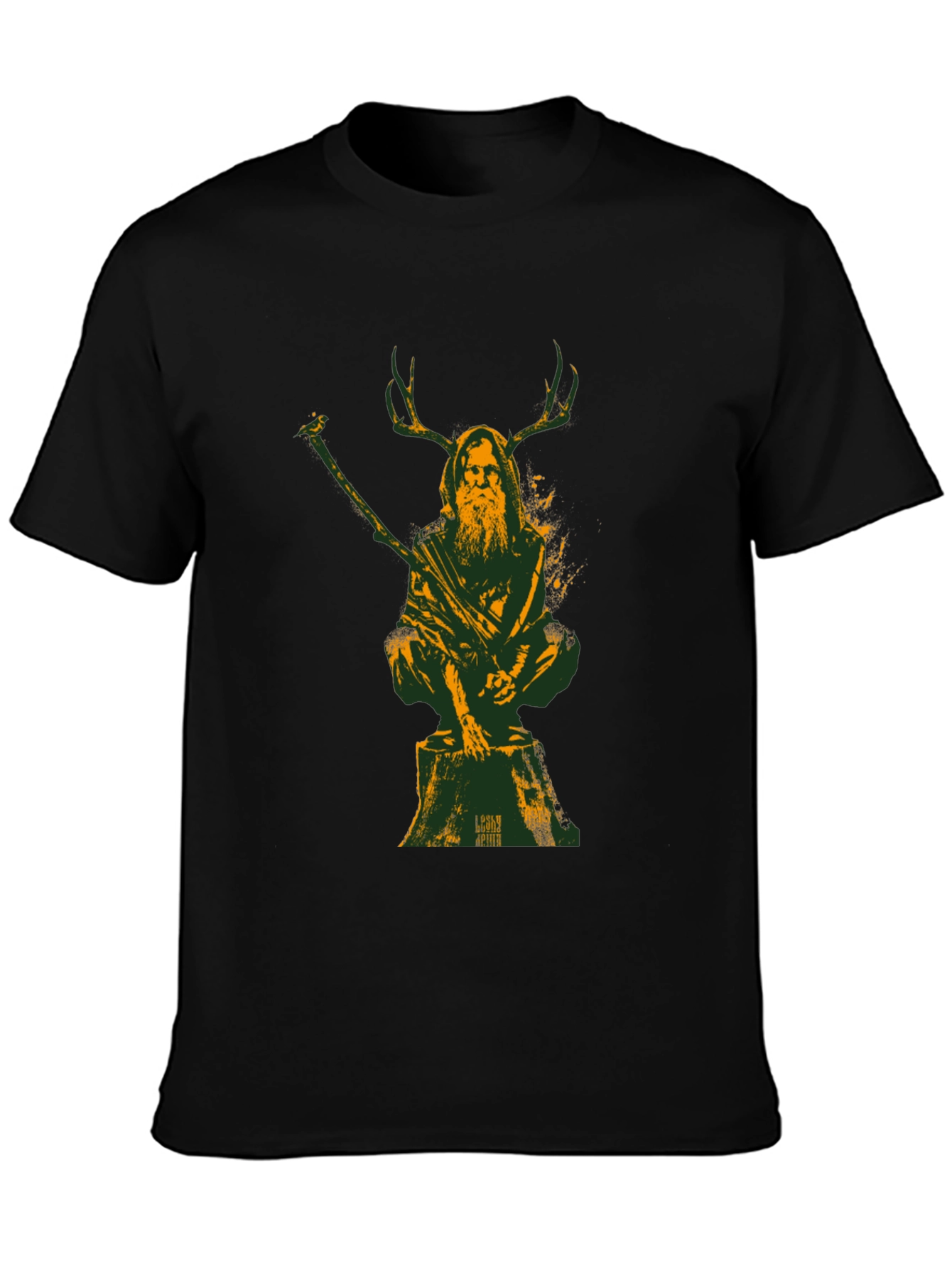 Druid Graphic Tee - Forest Spirit Shirt