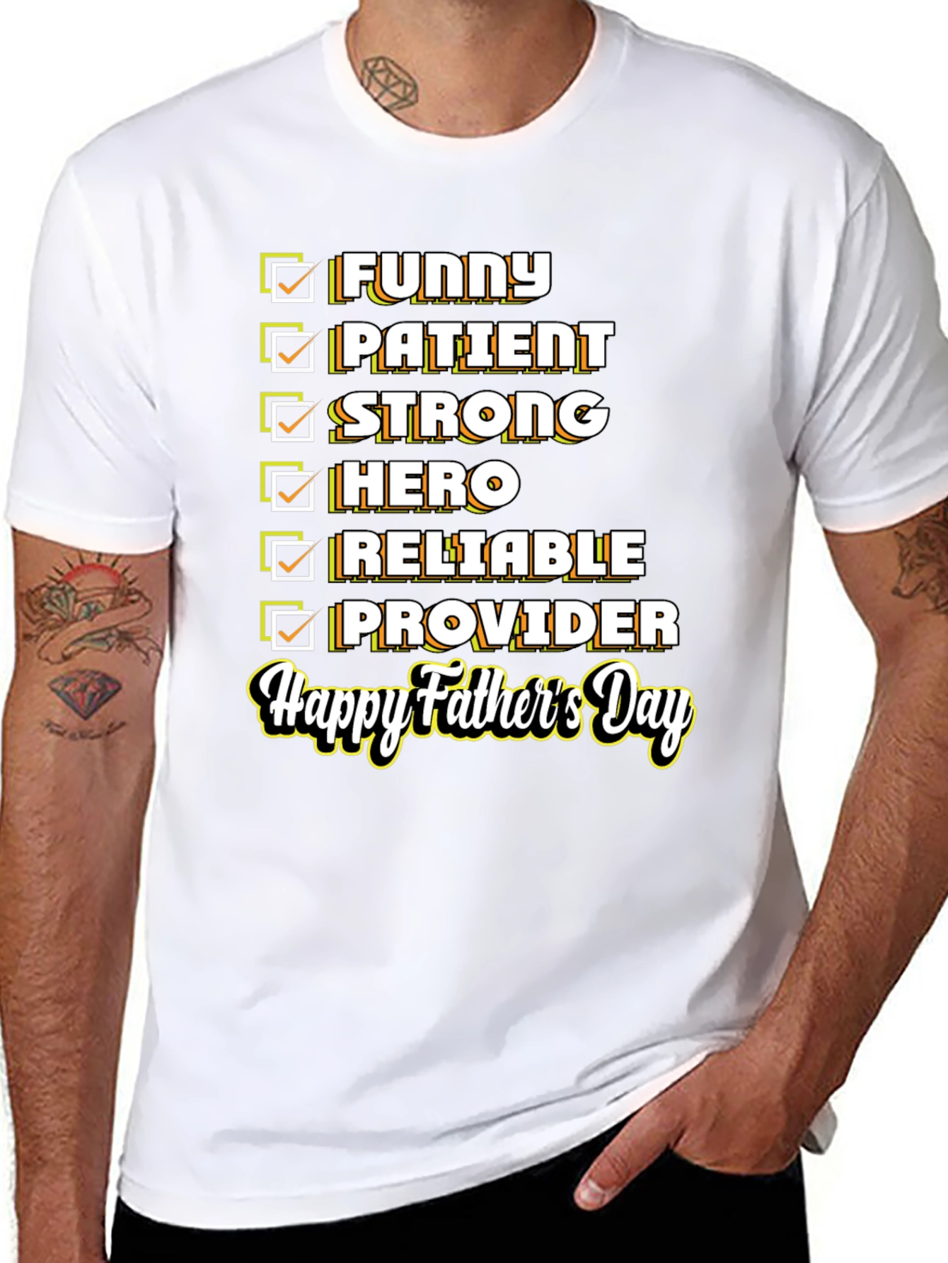 Funny Patient Strong Dad T-Shirt