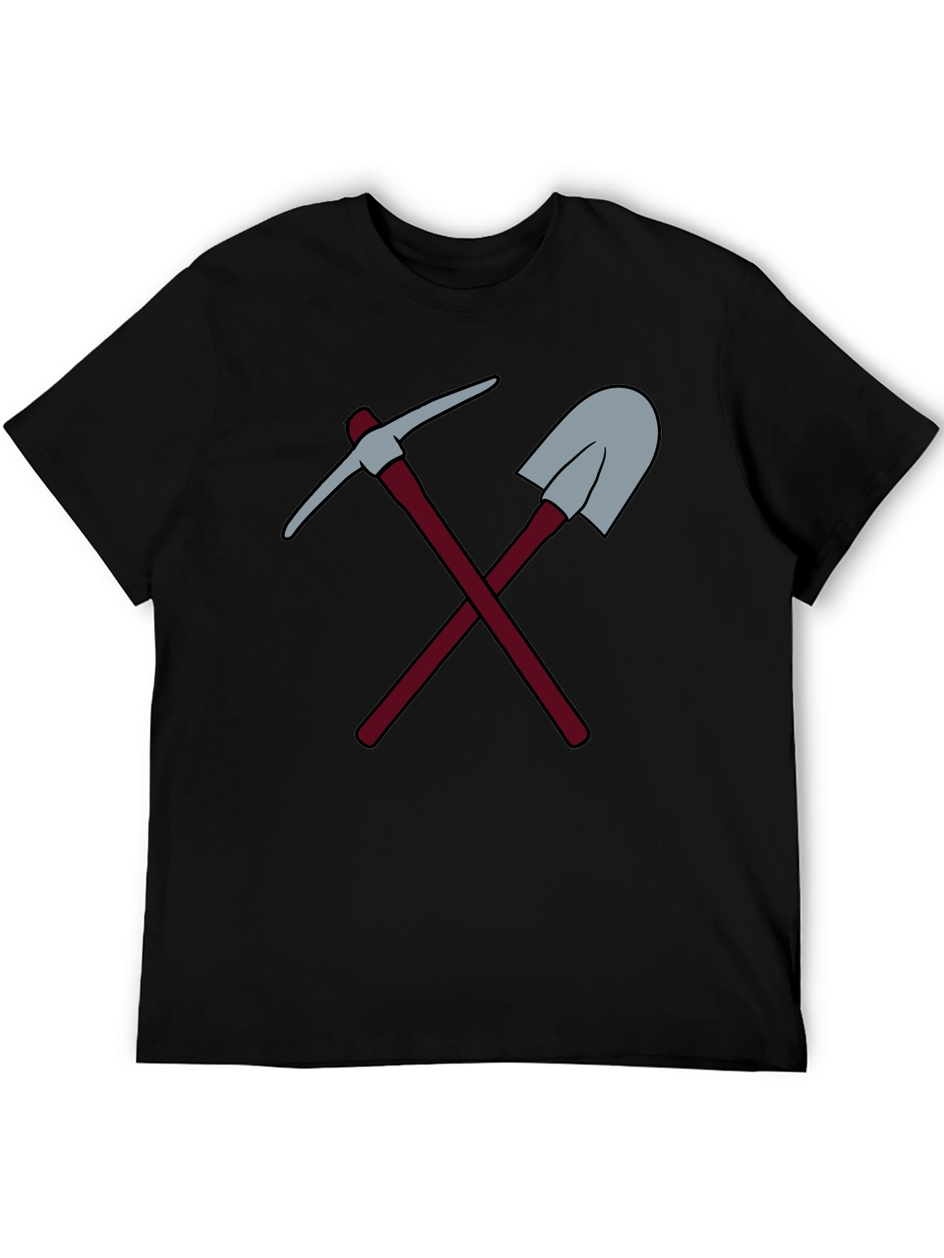 Pickaxe & Shovel Graphic Tee - Mining Apparel