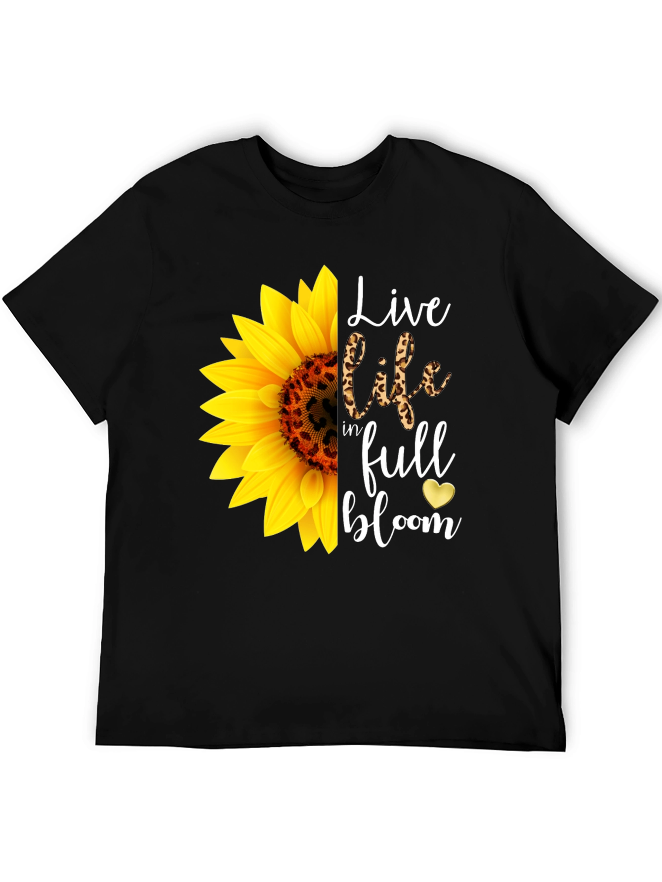 Sunflower Live Life Graphic Tee