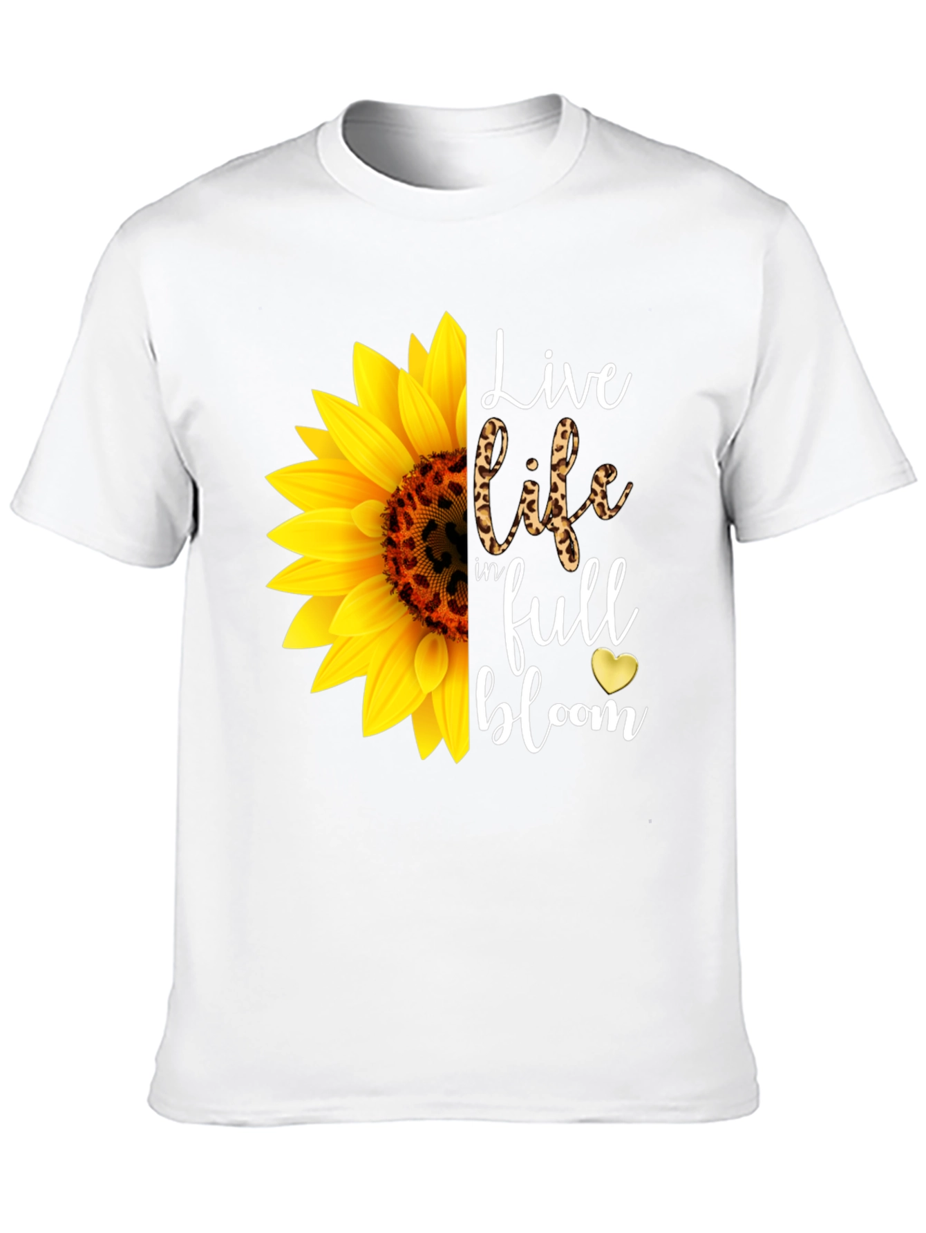 Sunflower Live Life Graphic Tee