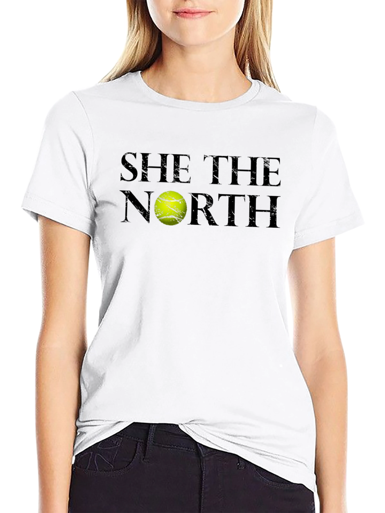 She The North Tennis Ball T-Shirt