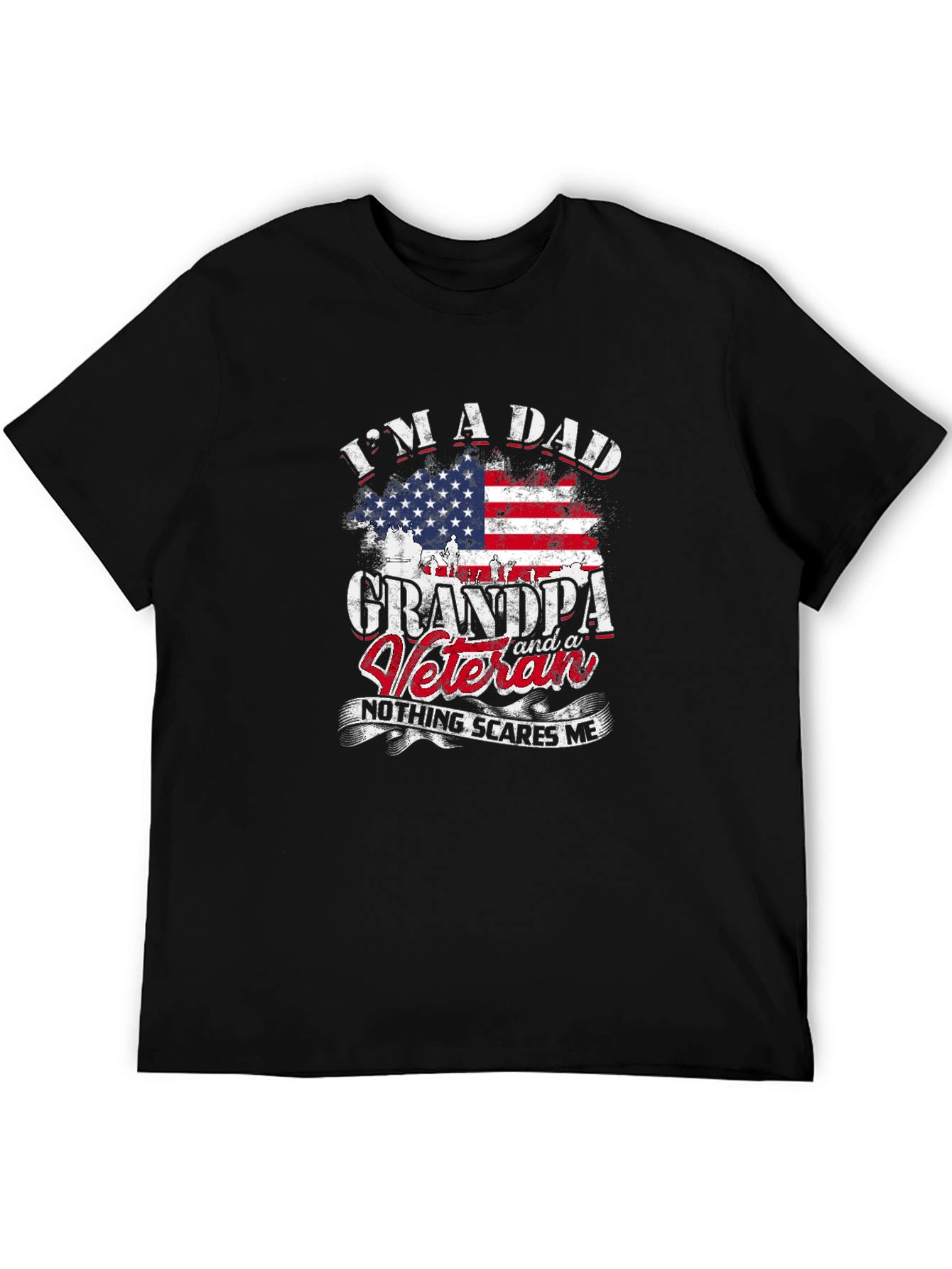 Im A Dad Grandpa Veteran Tee