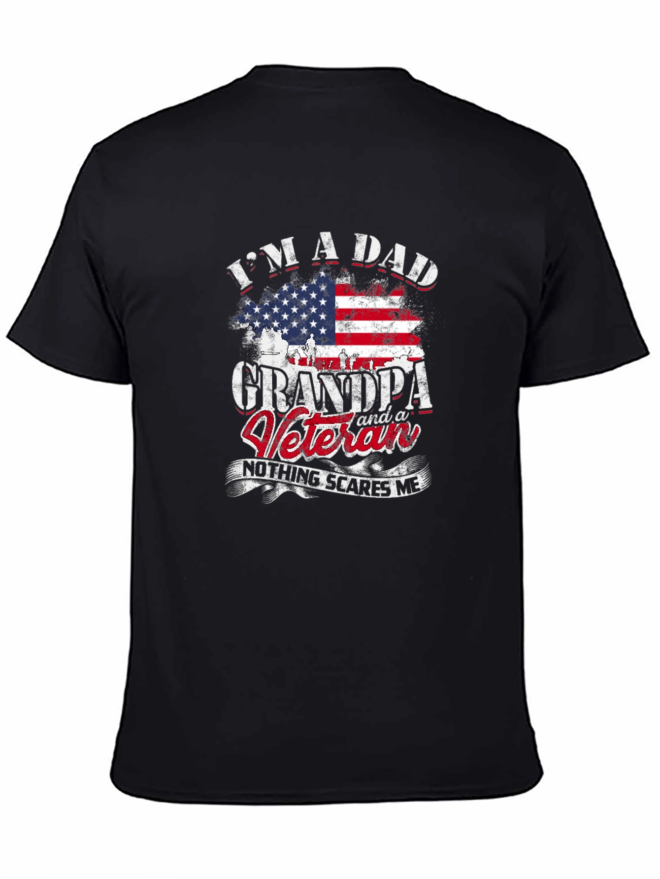 Im A Dad Grandpa Veteran Tee