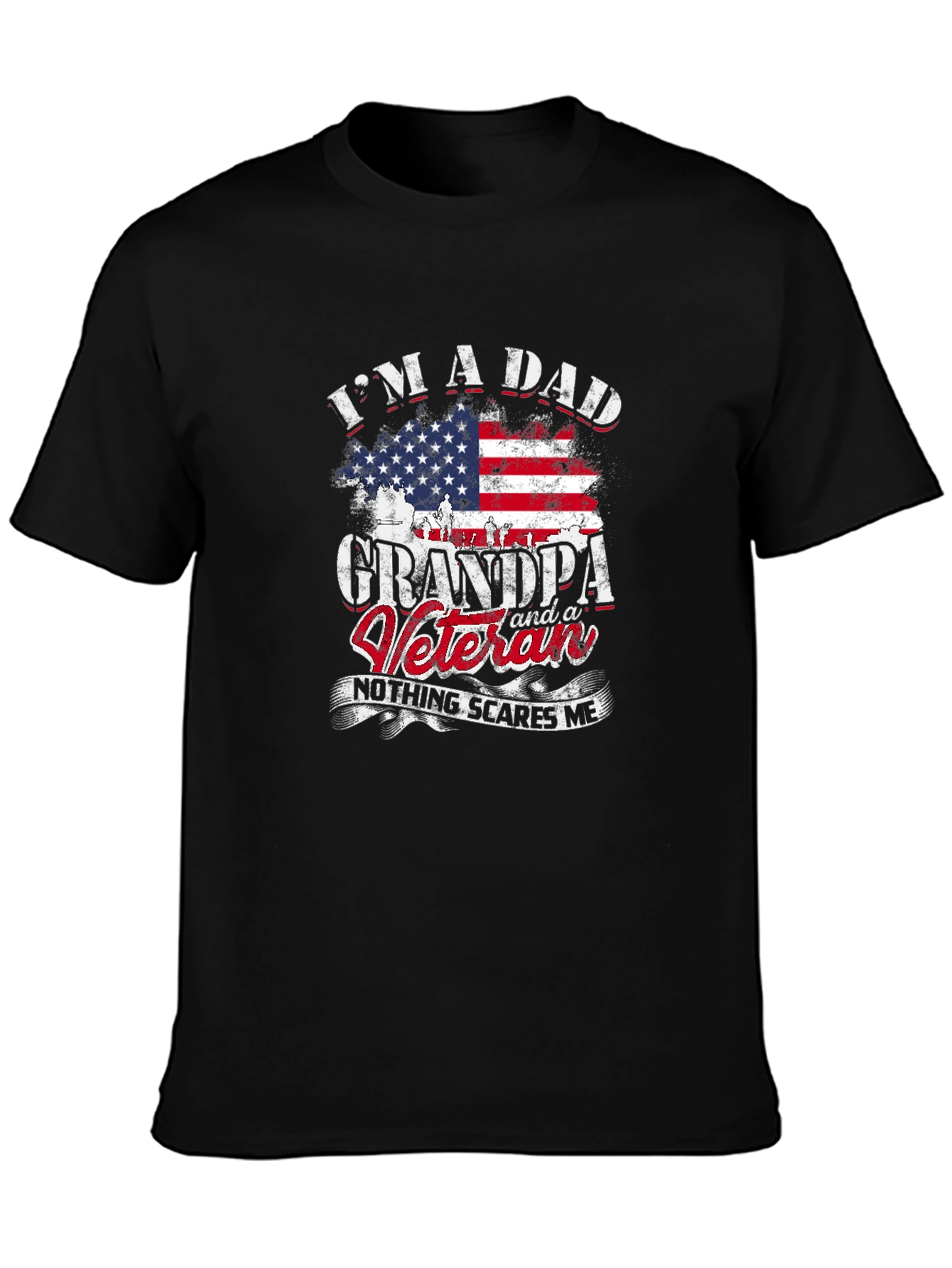 Im A Dad Grandpa Veteran Tee