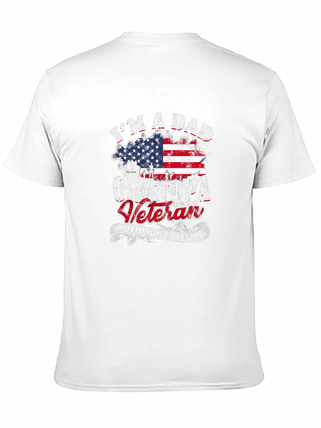 Im A Dad Grandpa Veteran Tee