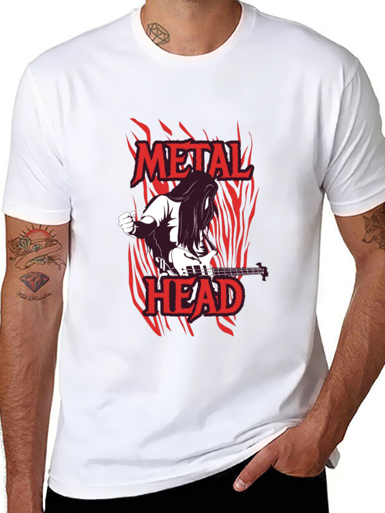 Metal Head T-Shirt - Rock Music Tee