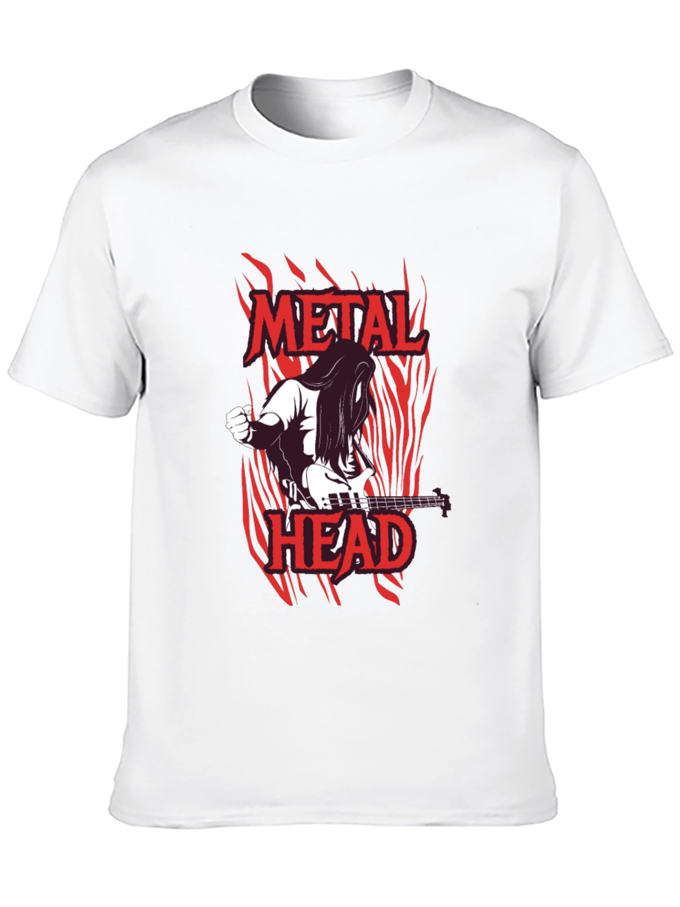 Metal Head T-Shirt - Rock Music Tee