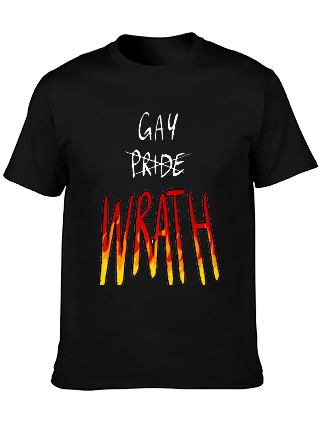 Gay Wrath Graphic T-Shirt - Bold Statement Tee
