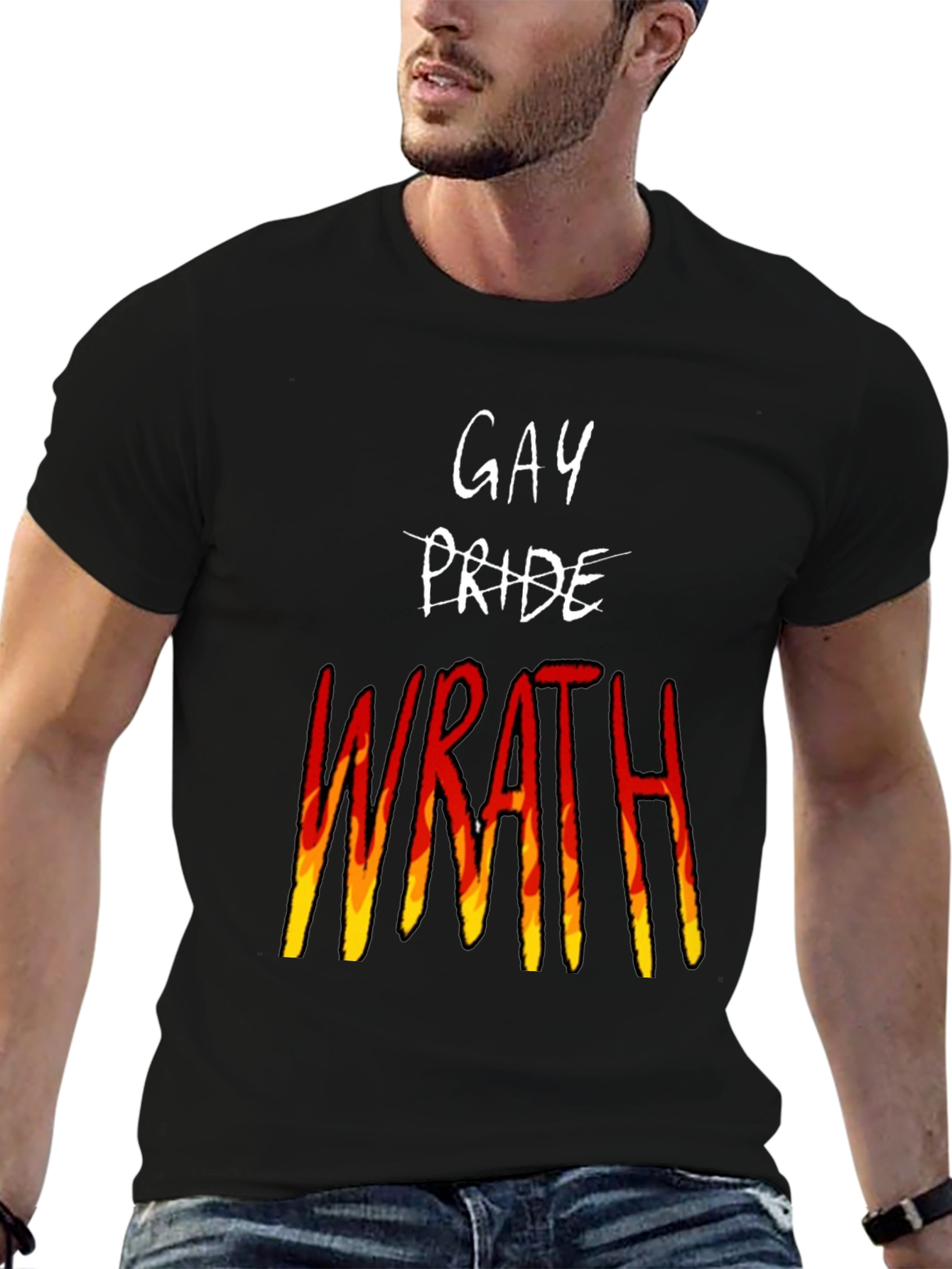 Gay Wrath Graphic T-Shirt - Bold Statement Tee