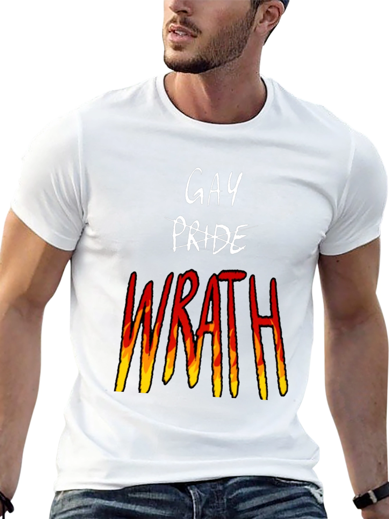 Gay Wrath Graphic T-Shirt - Bold Statement Tee