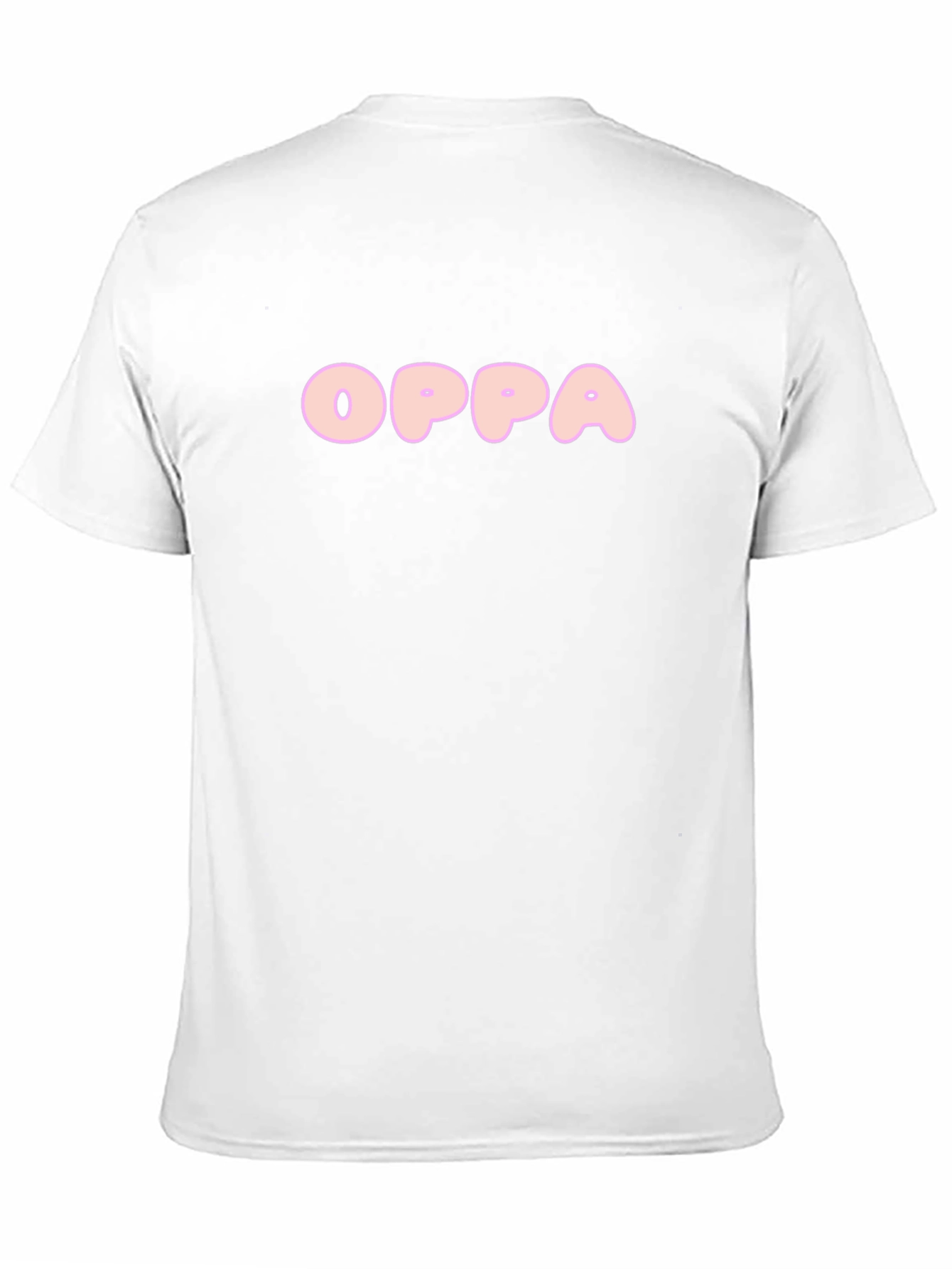 Oppa Black Graphic Tee - Casual Style