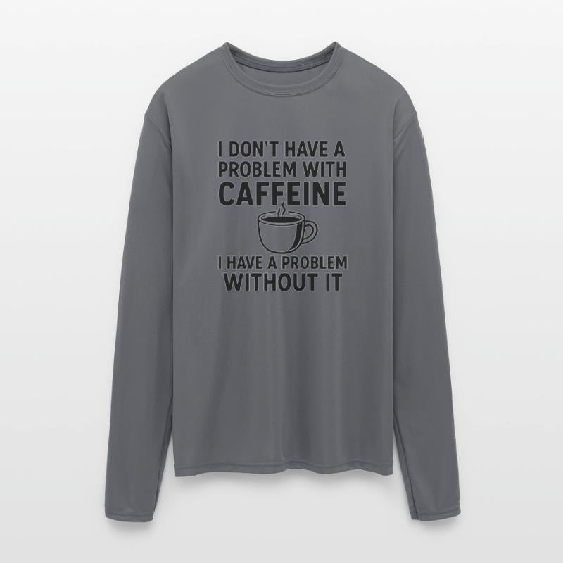 Caffeine Humor Coffee Phrase Design
